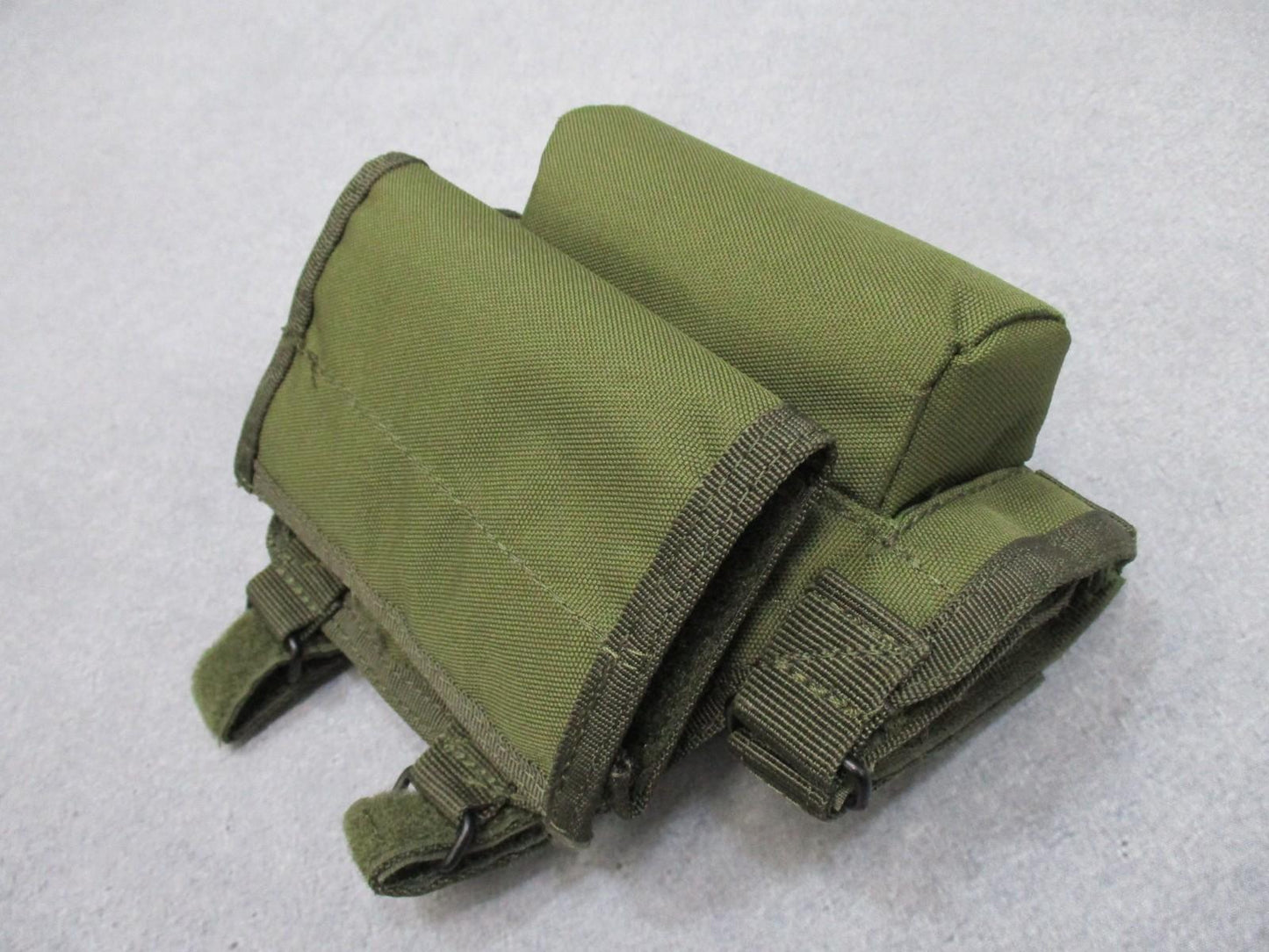 Voodoo Tactical Olive Drab Buttstock Cheek Rest Combo w/ Cartridge Loops - Centex Military Gear