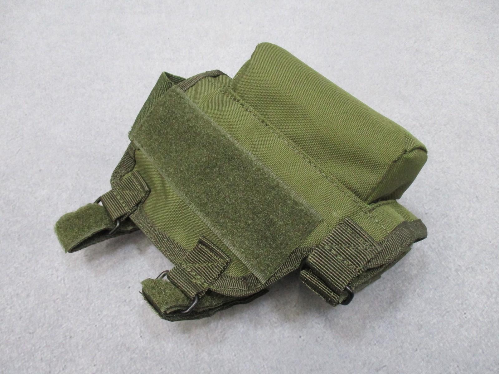 Voodoo Tactical Olive Drab Buttstock Cheek Rest Combo w/ Cartridge Loops - Centex Military Gear