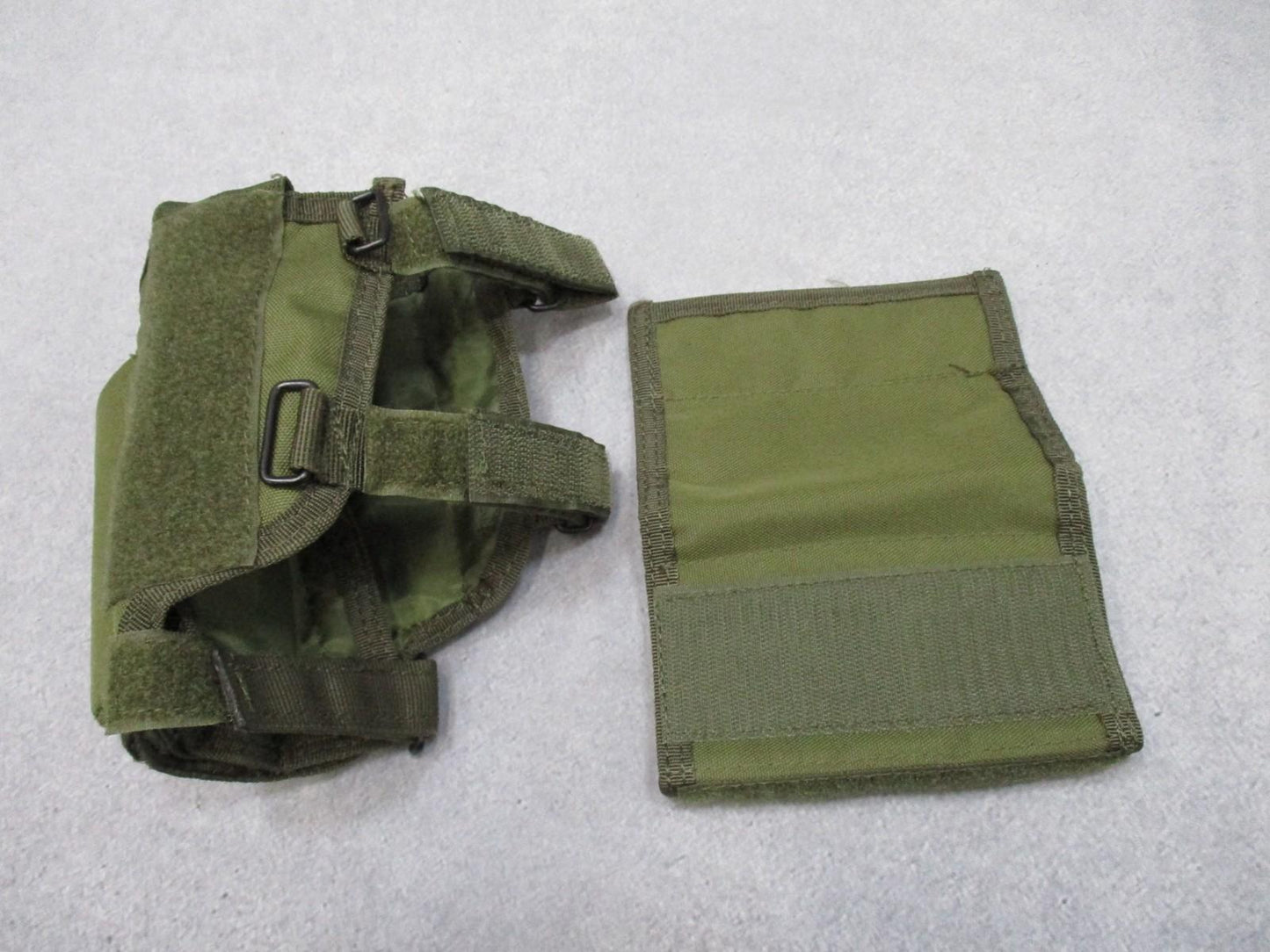 Voodoo Tactical Olive Drab Buttstock Cheek Rest Combo w/ Cartridge Loops - Centex Military Gear