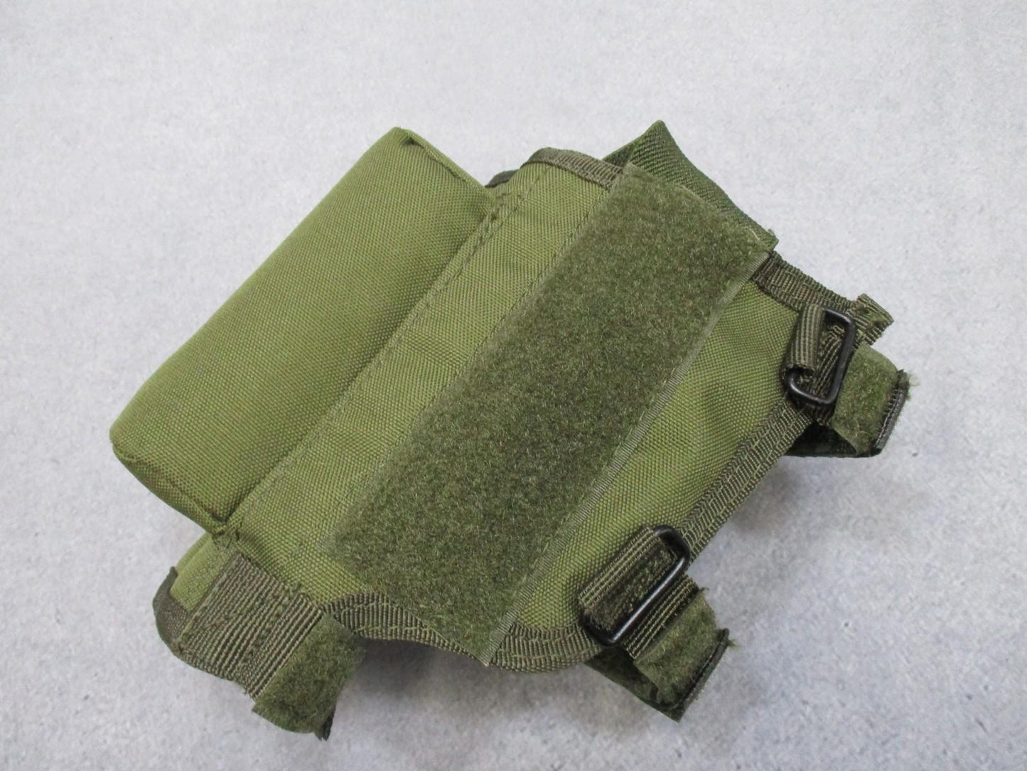 Voodoo Tactical Olive Drab Buttstock Cheek Rest Combo w/ Cartridge Loops - Centex Military Gear