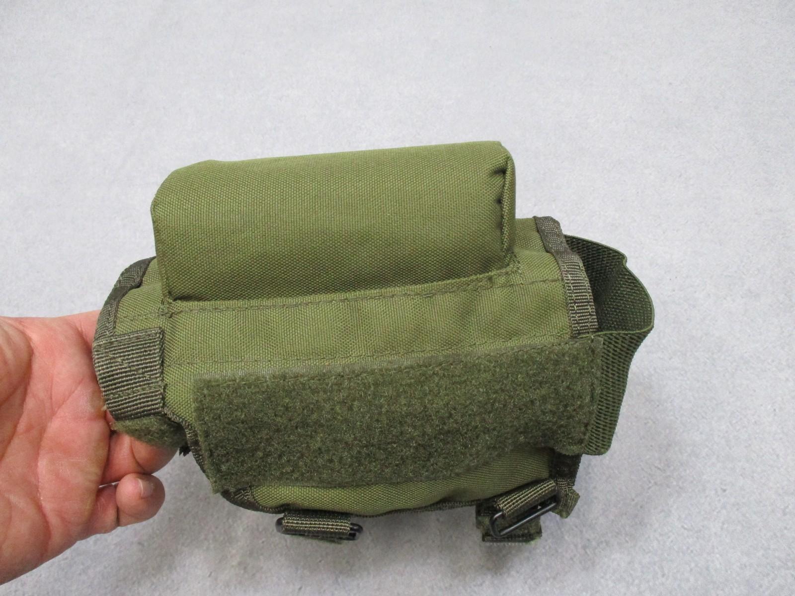 Voodoo Tactical Olive Drab Buttstock Cheek Rest Combo w/ Cartridge Loops - Centex Military Gear