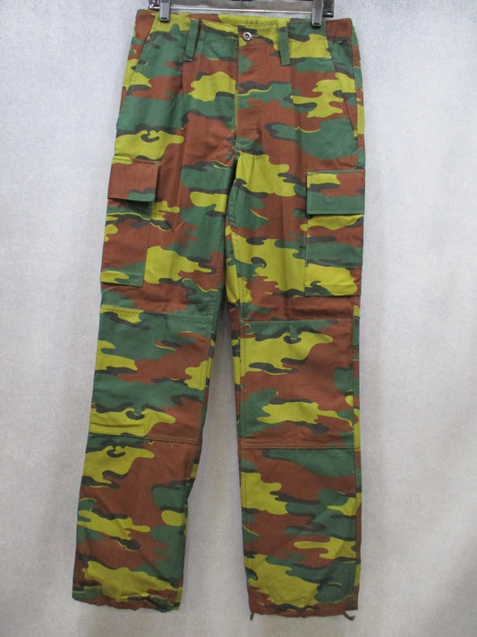 Original Belgian Army Field Combat Trousers – Ripstop – Jigsaw – Medium Long - Centex Military Gear