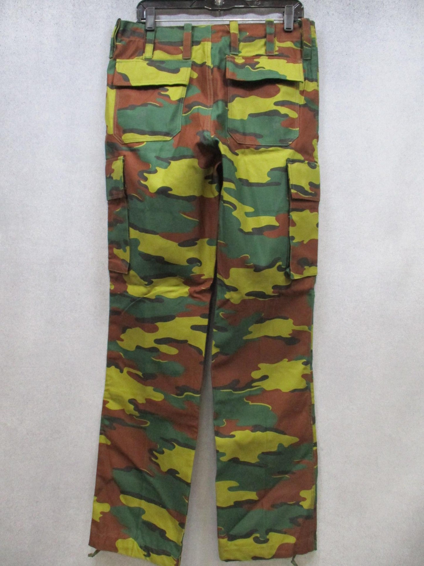 Original Belgian Army Field Combat Trousers – Ripstop – Jigsaw – Medium Long - Centex Military Gear