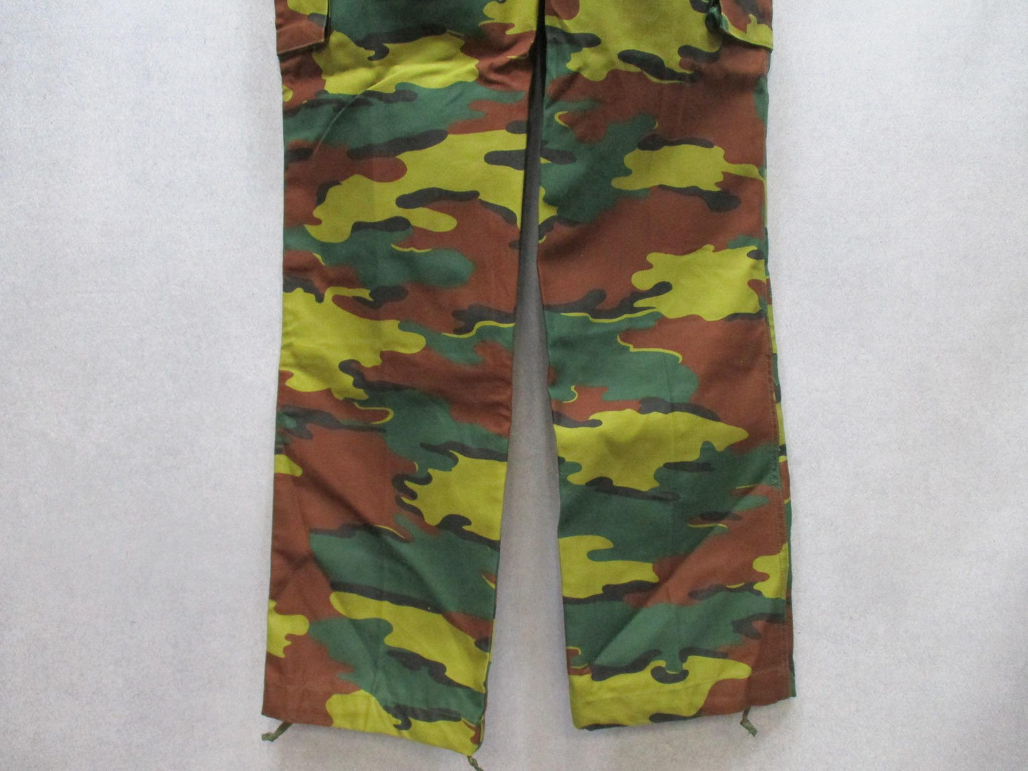 Original Belgian Army Field Combat Trousers – Ripstop – Jigsaw – Medium Long - Centex Military Gear