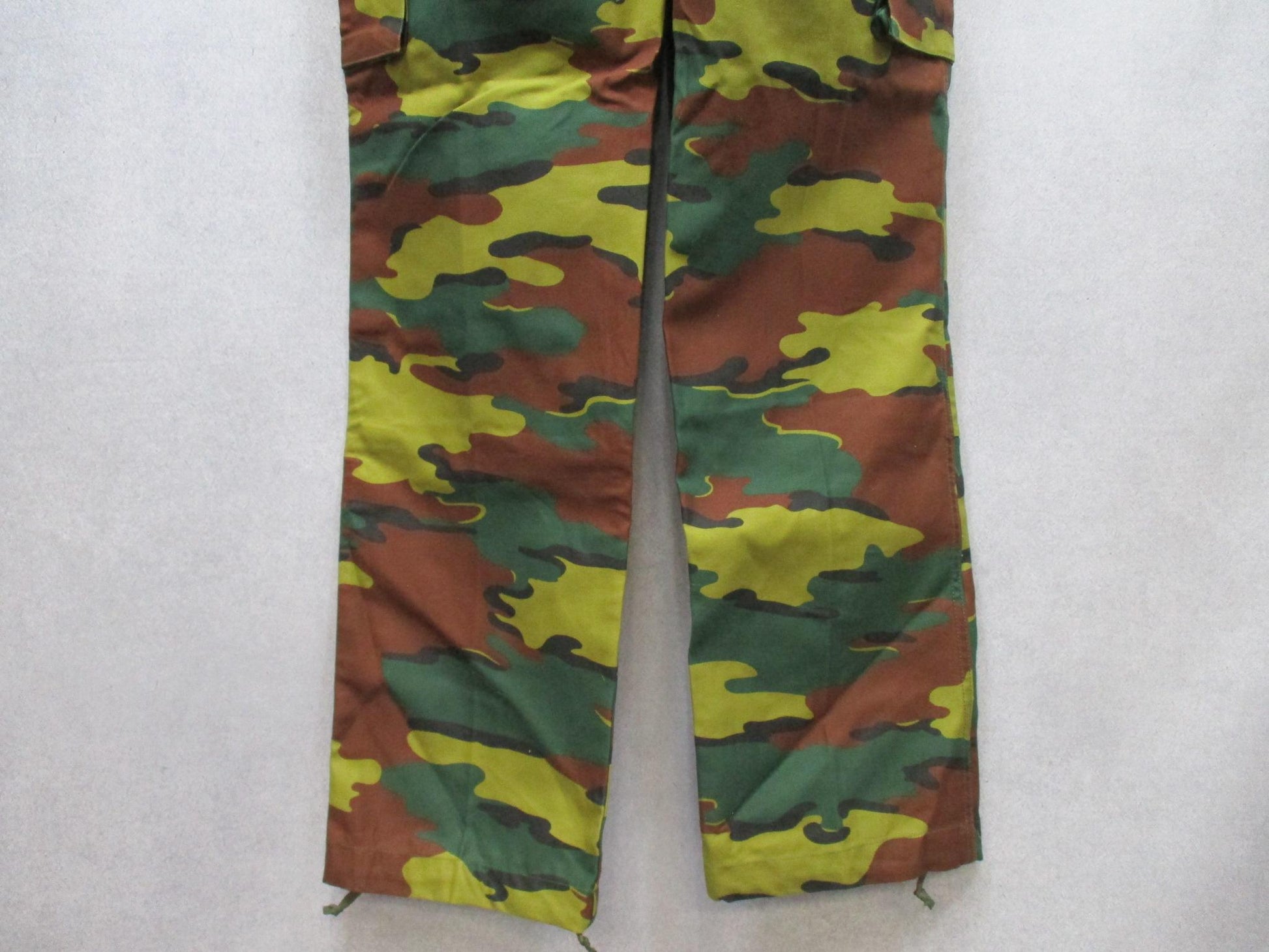 Original Belgian Army Field Combat Trousers – Ripstop – Jigsaw – Medium Long - Centex Military Gear