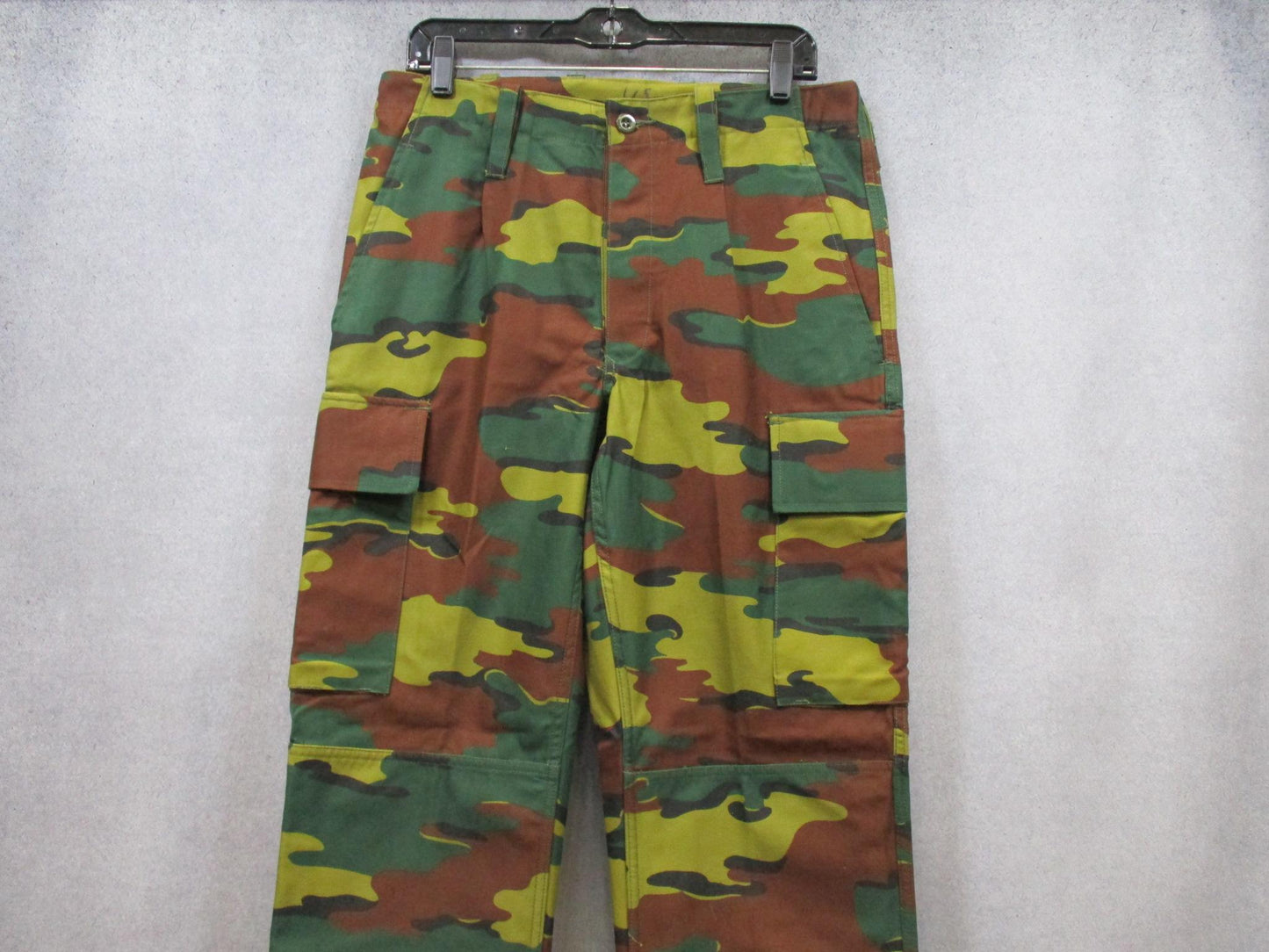 Original Belgian Army Field Combat Trousers – Ripstop – Jigsaw – Medium Long - Centex Military Gear