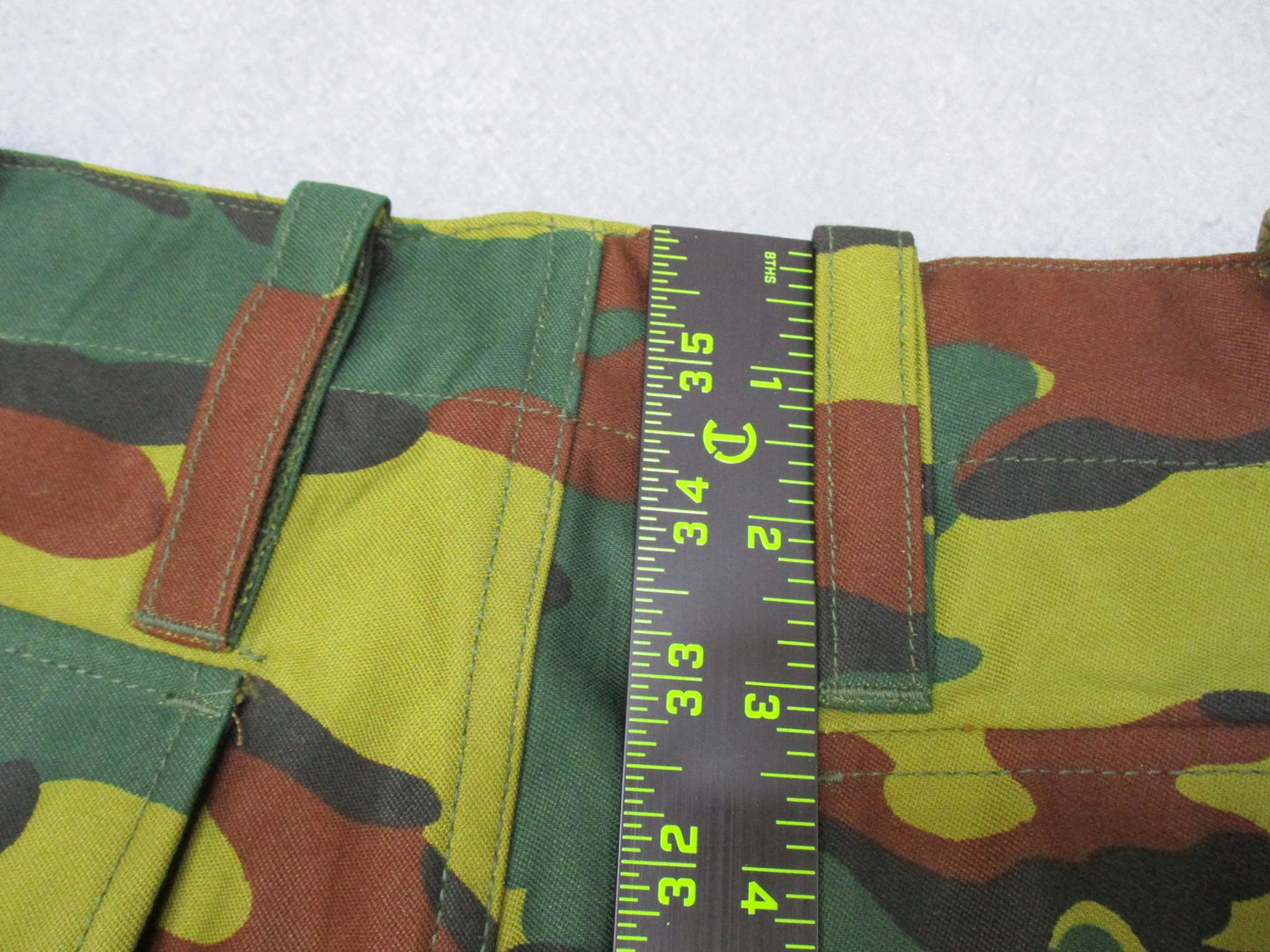 Original Belgian Army Field Combat Trousers – Ripstop – Jigsaw – Medium Long - Centex Military Gear