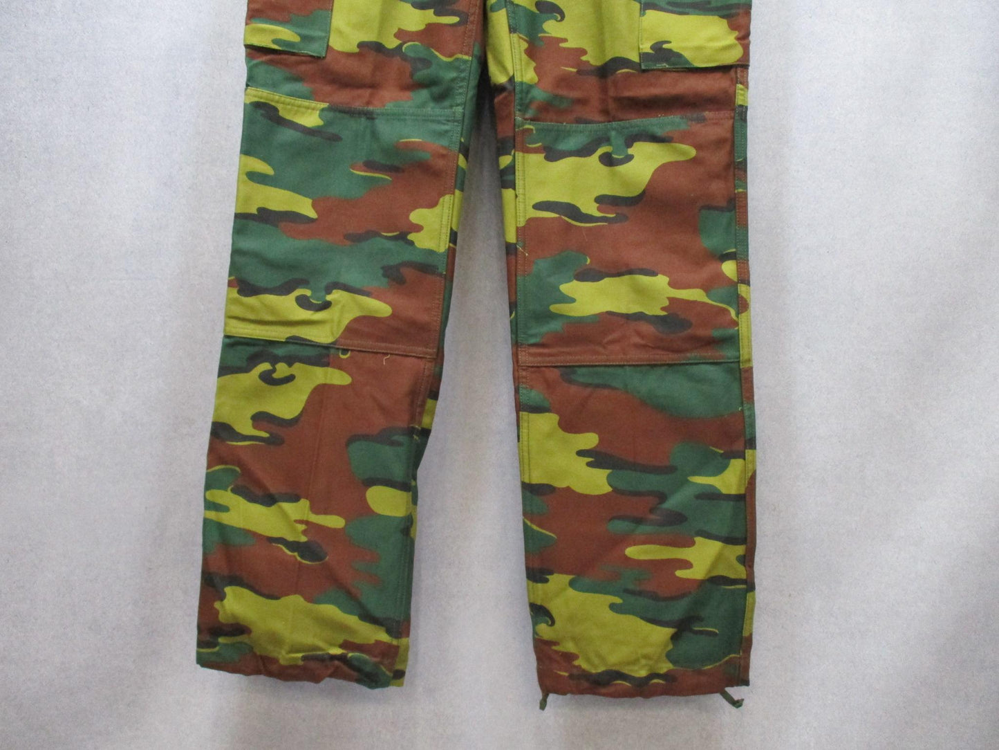 Original Belgian Army Field Combat Trousers – Ripstop – Jigsaw – Medium Long - Centex Military Gear