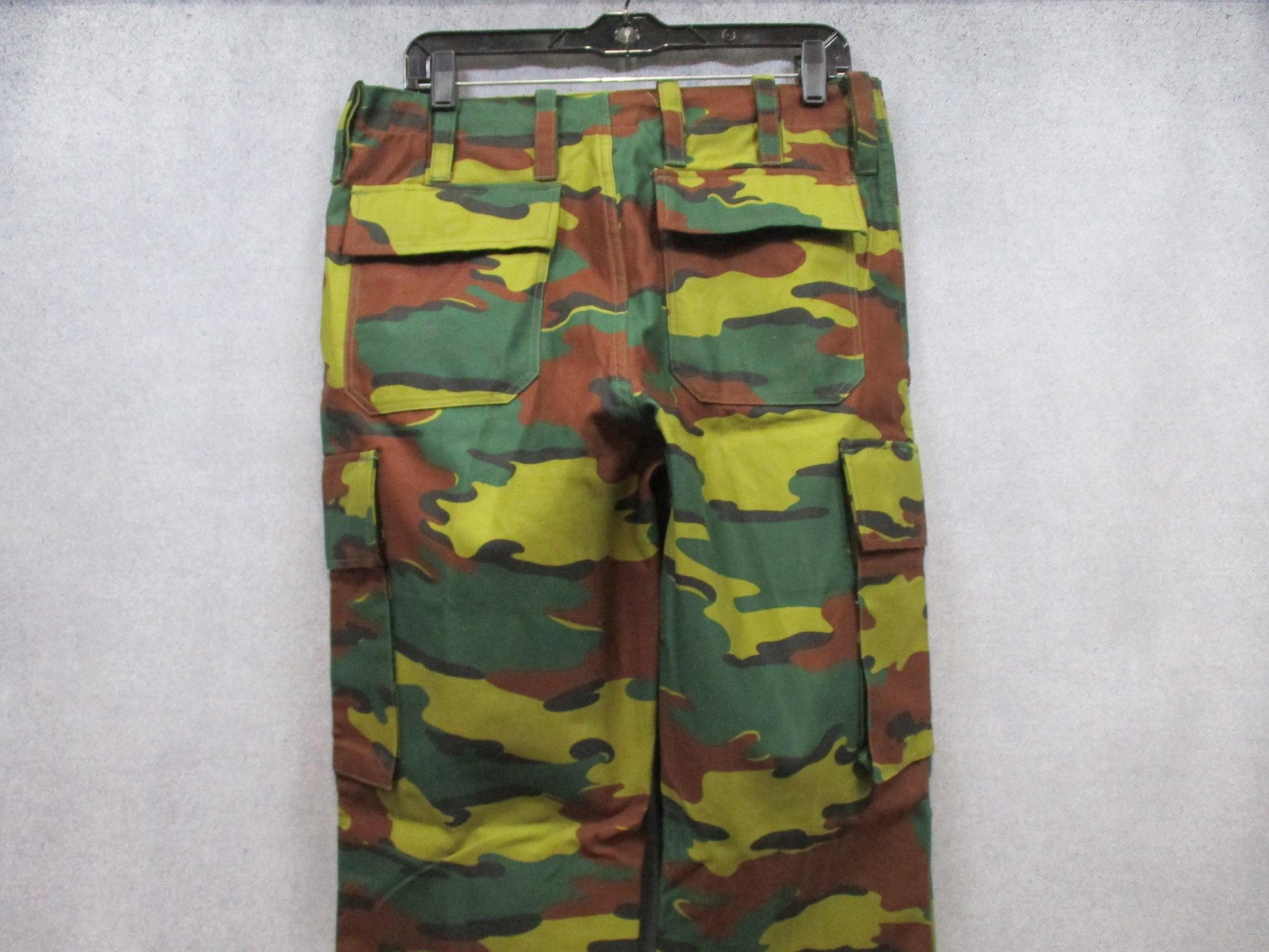 Original Belgian Army Field Combat Trousers – Ripstop – Jigsaw – Medium Long - Centex Military Gear