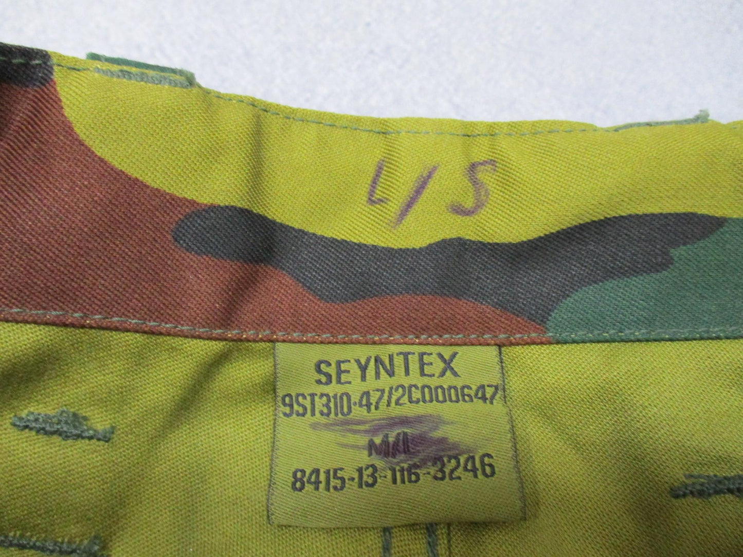 Original Belgian Army Field Combat Trousers – Ripstop – Jigsaw – Medium Long - Centex Military Gear