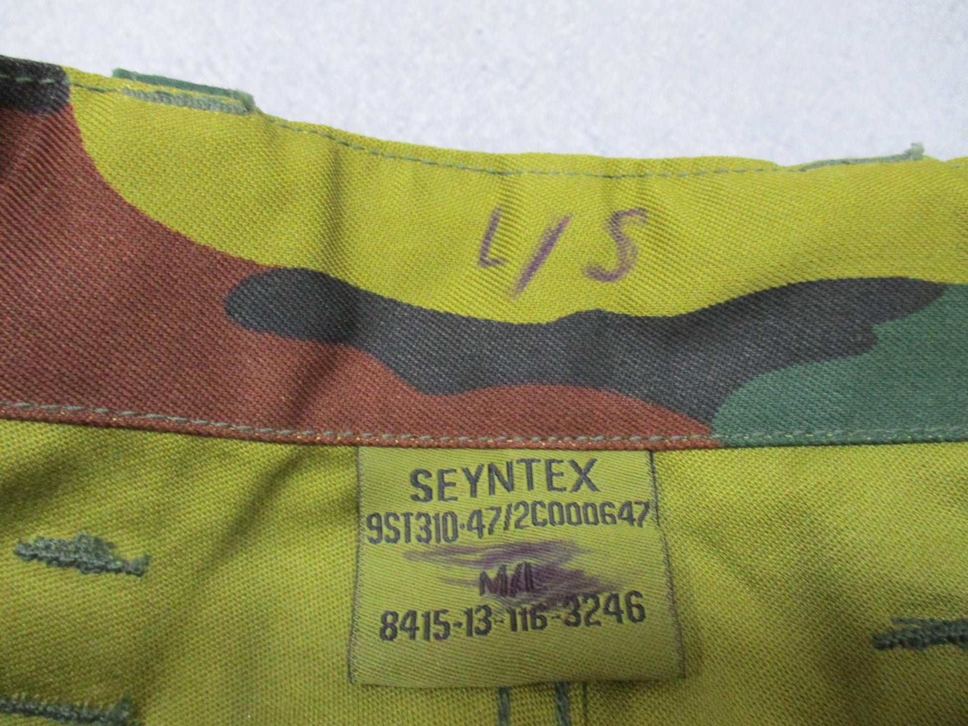 Original Belgian Army Field Combat Trousers – Ripstop – Jigsaw – Medium Long - Centex Military Gear