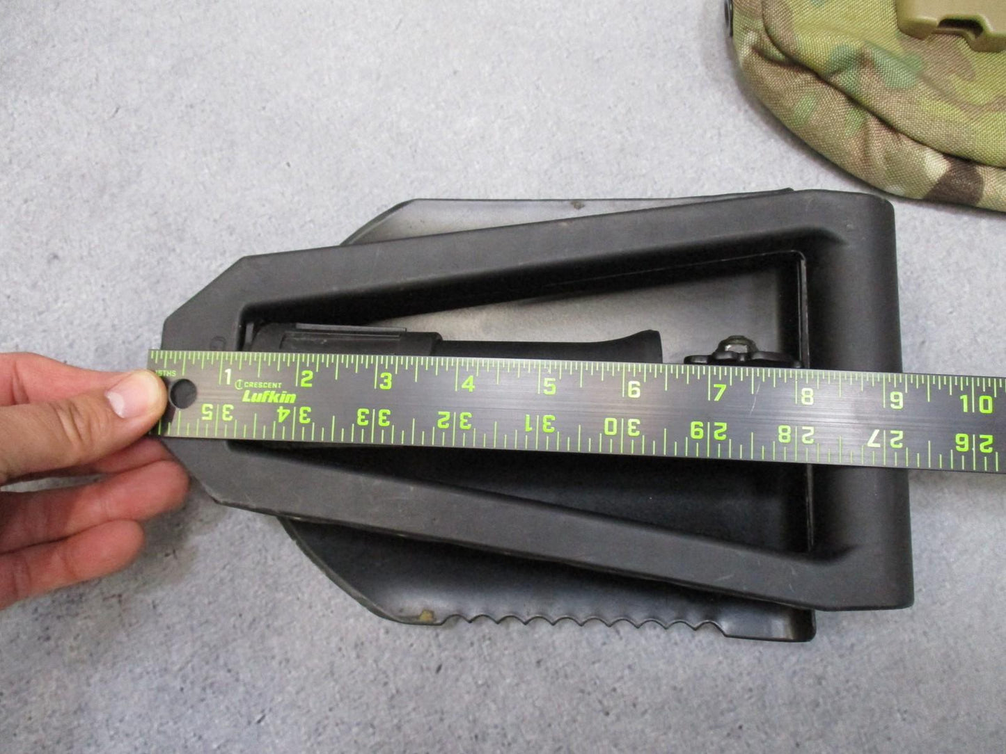 Gerber E-Tool Folding Shovel Camping Entrenching Tool w/ MOLLE Pouch Serrated - Centex Military Gear