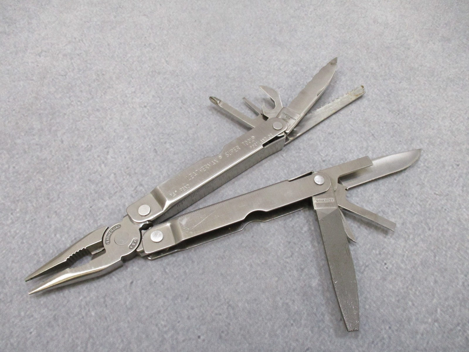 Leatherman Super Tool Multi-Tool Pliers Knife Saw Screwdriver USA - NO SHEATH - Centex Military Gear
