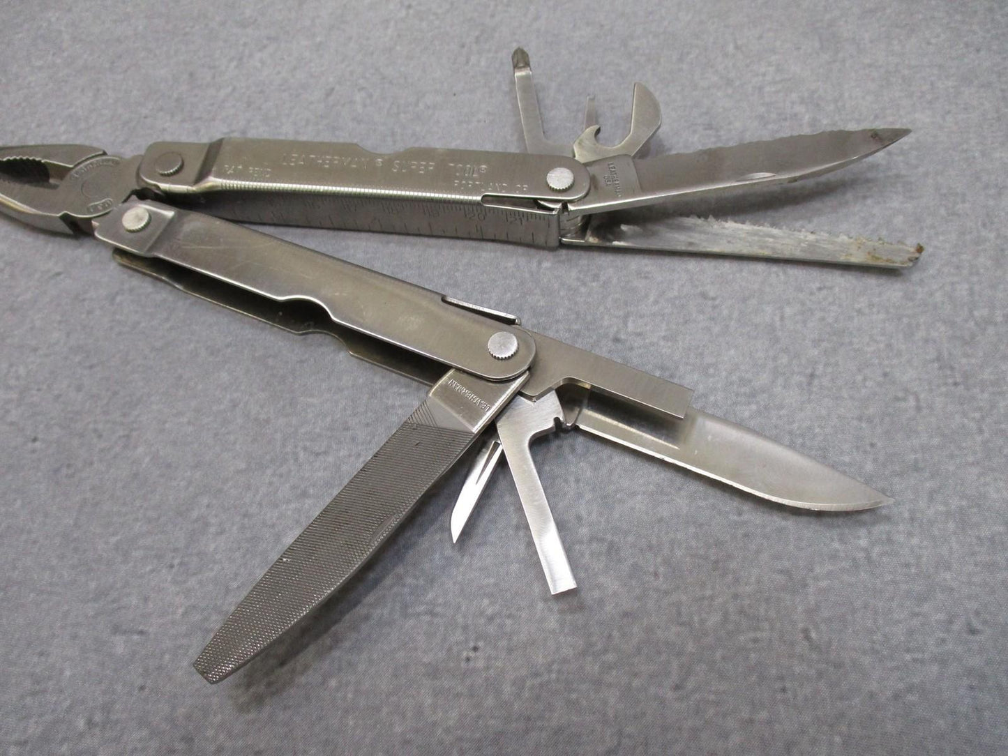 Leatherman Super Tool Multi-Tool Pliers Knife Saw Screwdriver USA - NO SHEATH - Centex Military Gear