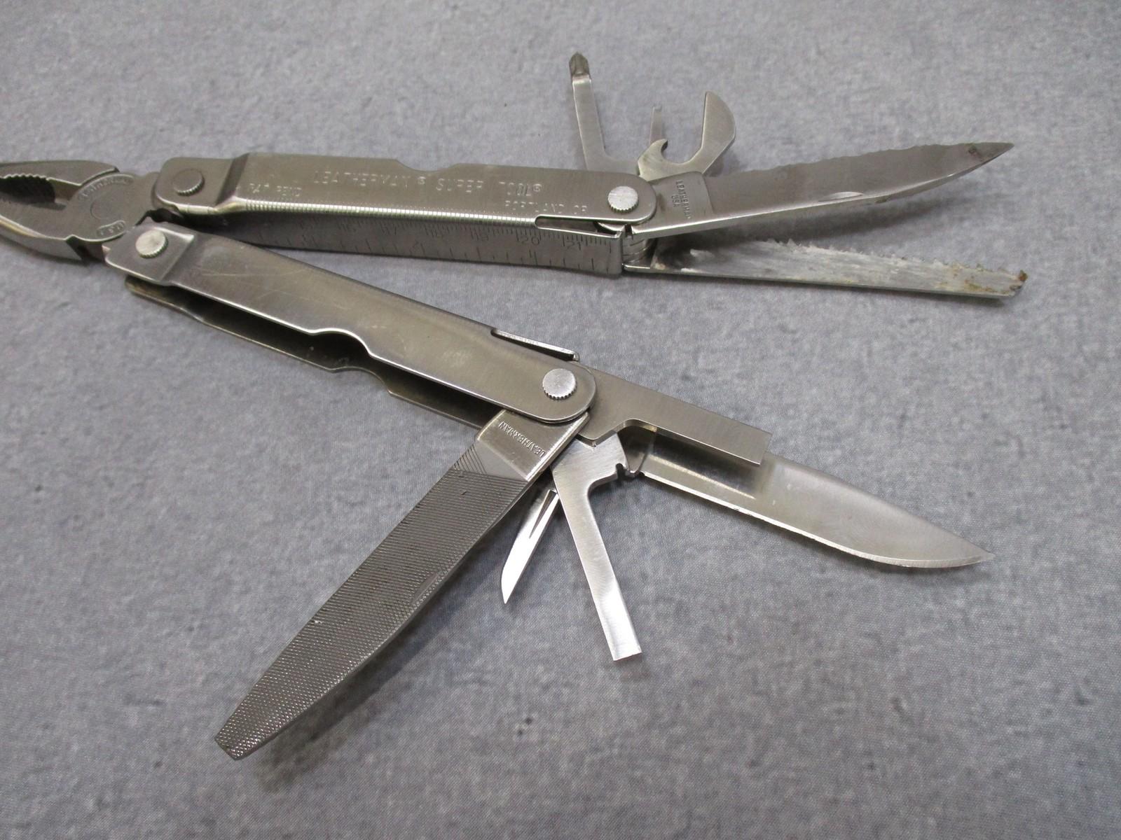 Leatherman Super Tool Multi-Tool Pliers Knife Saw Screwdriver USA - NO SHEATH - Centex Military Gear