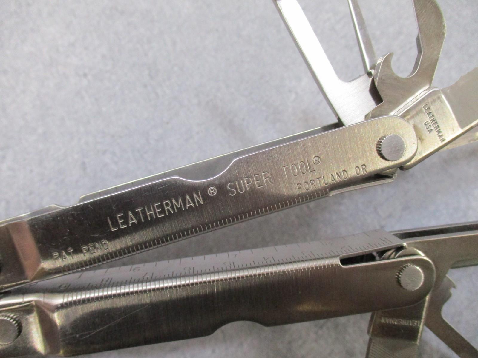 Leatherman Super Tool Multi-Tool Pliers Knife Saw Screwdriver USA - NO SHEATH - Centex Military Gear