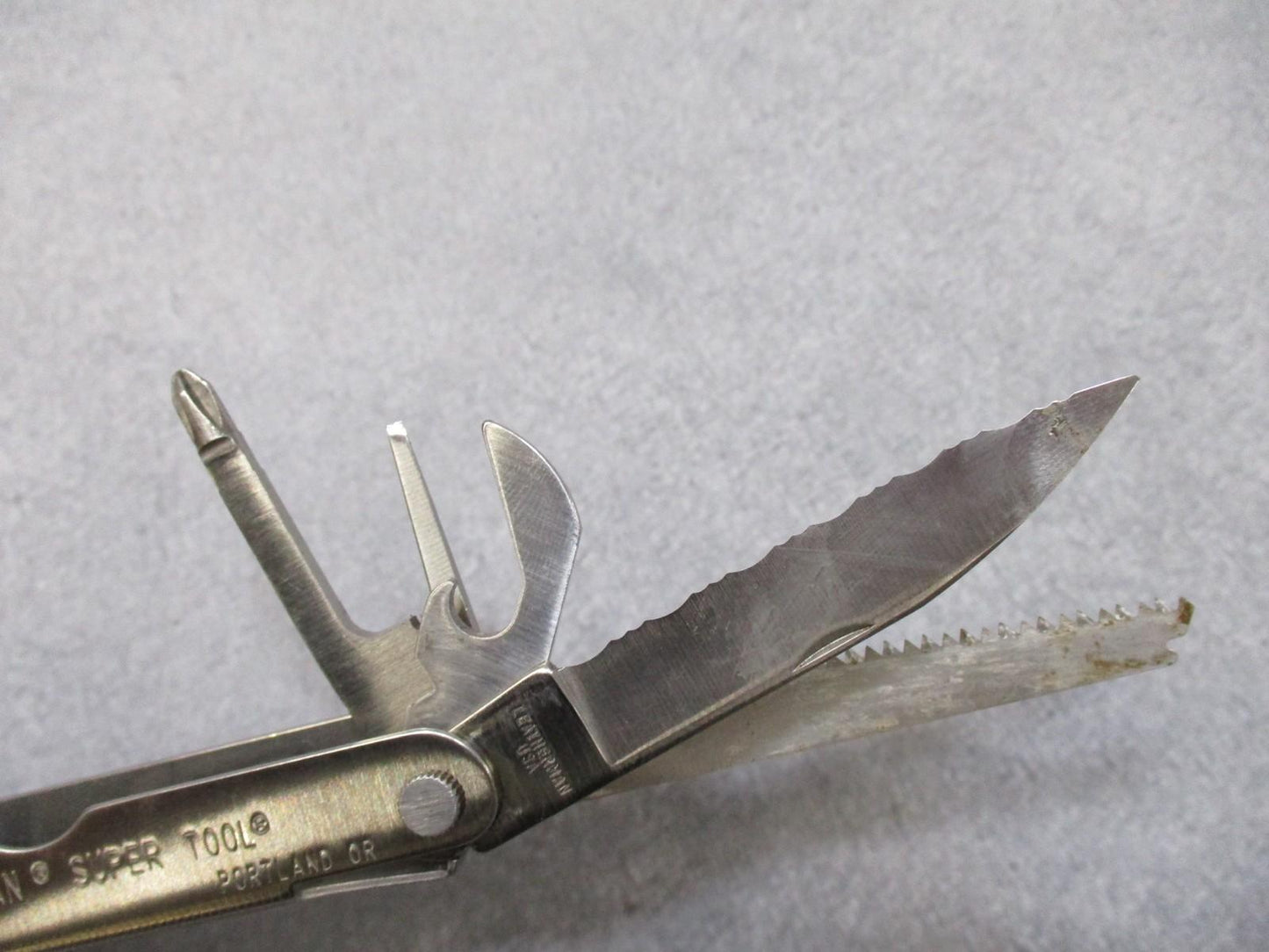 Leatherman Super Tool Multi-Tool Pliers Knife Saw Screwdriver USA - NO SHEATH - Centex Military Gear