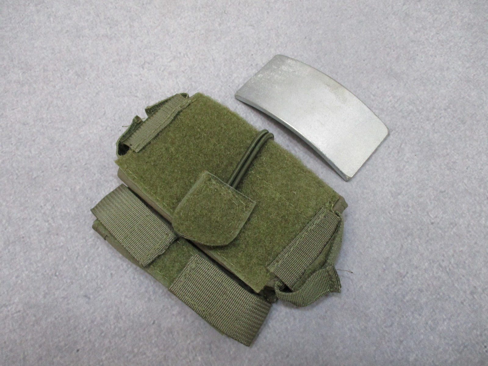 Tactical Helmet Counterweight Pouch w/ Weight – Fits High Cut Helmets – GREEN - Centex Military Gear