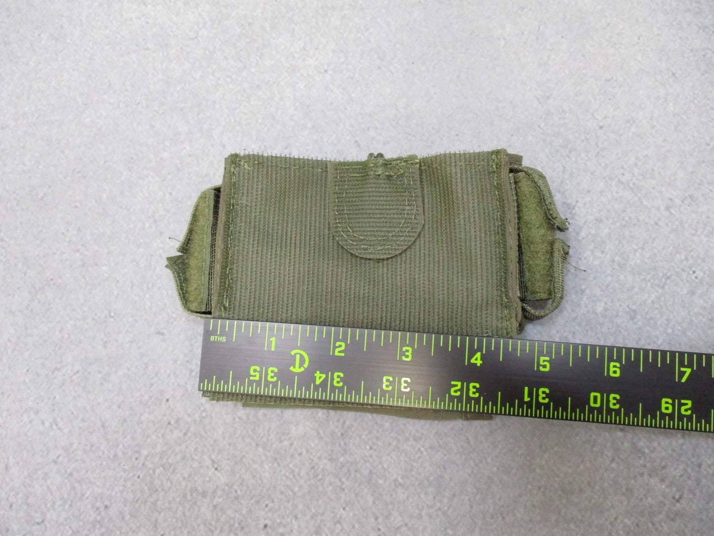 Tactical Helmet Counterweight Pouch w/ Weight – Fits High Cut Helmets – GREEN - Centex Military Gear