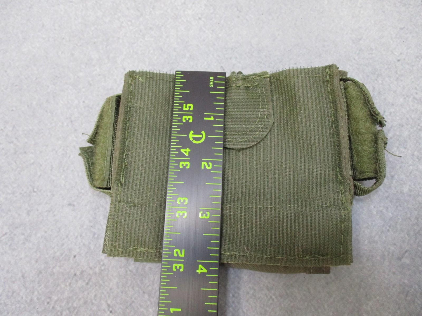 Tactical Helmet Counterweight Pouch w/ Weight – Fits High Cut Helmets – GREEN - Centex Military Gear