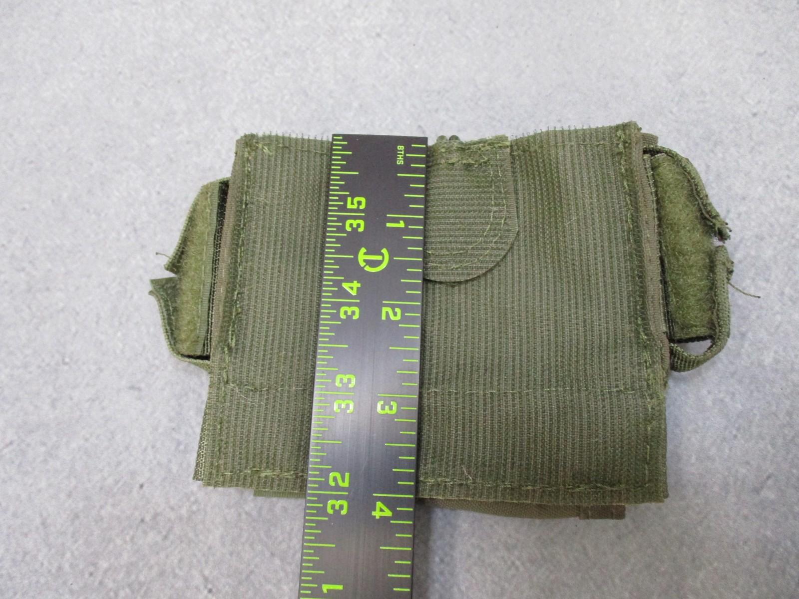 Tactical Helmet Counterweight Pouch w/ Weight – Fits High Cut Helmets – GREEN - Centex Military Gear