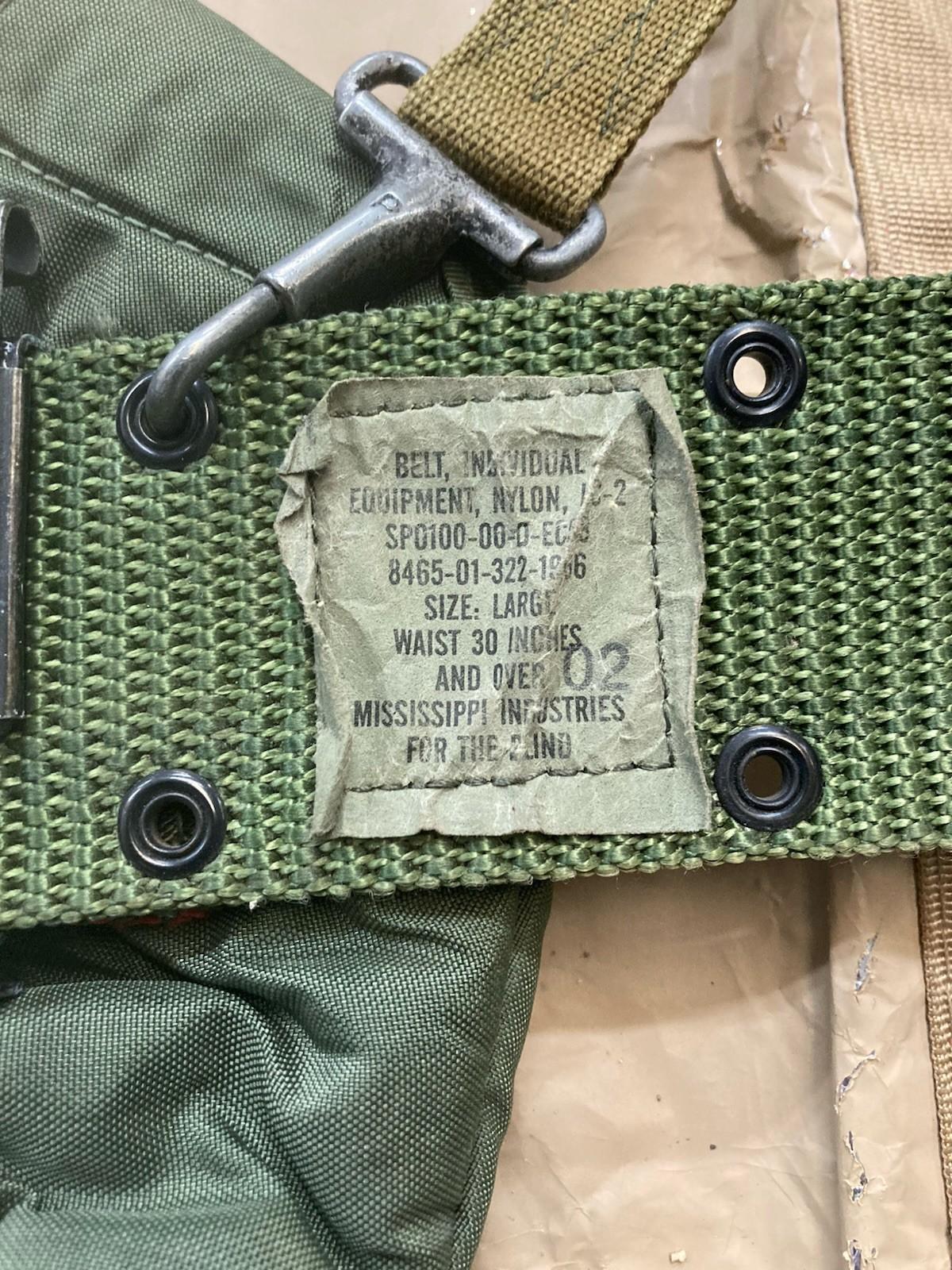 Alice Gear Set Vietnam Army Surplus Patrol Rig Size Large - Centex Military Gear