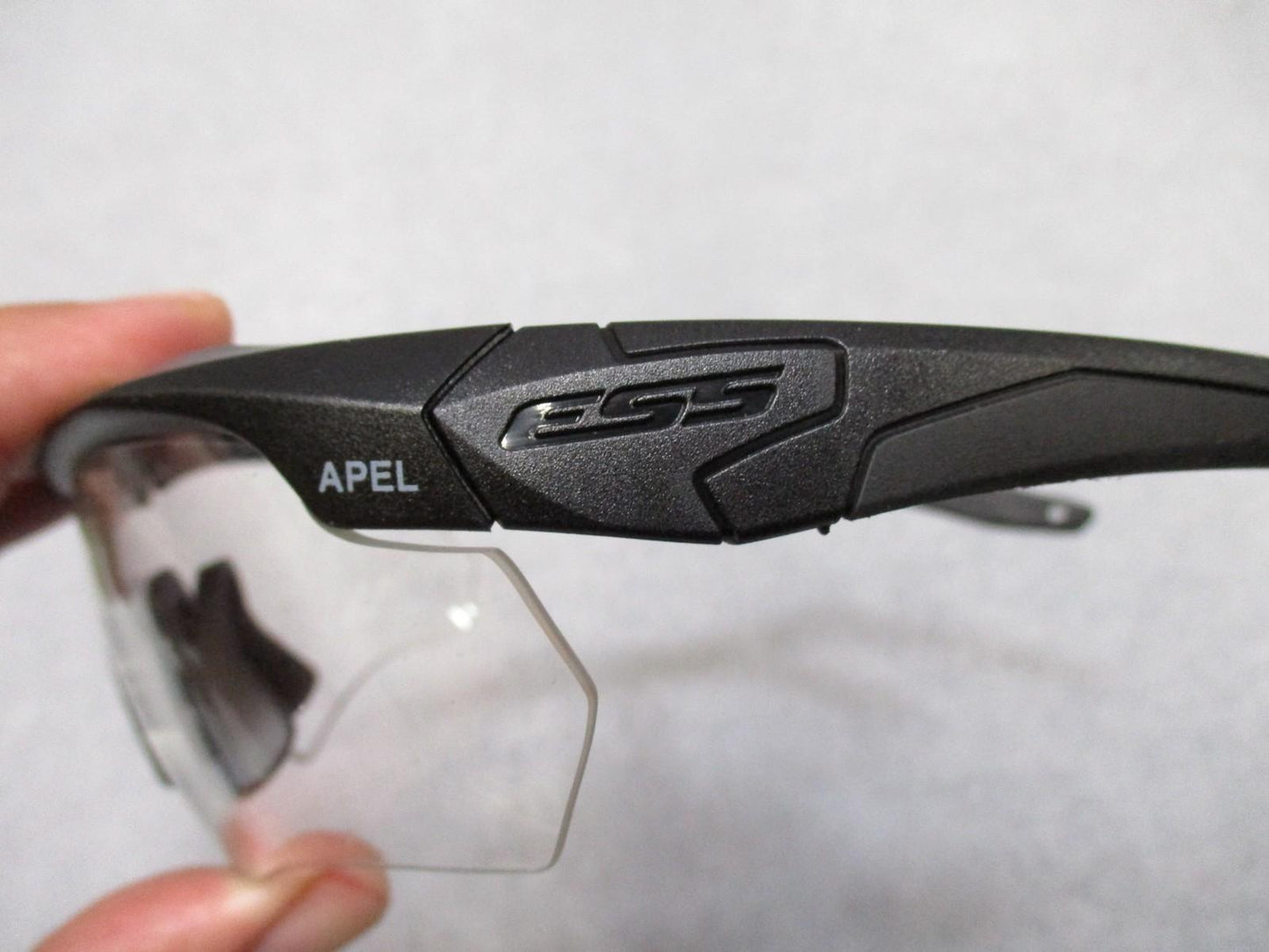 ESS Crossbow Ballistic Eyeshield Safety Glasses w/ Case & Pouch - Used Excellent - Centex Military Gear