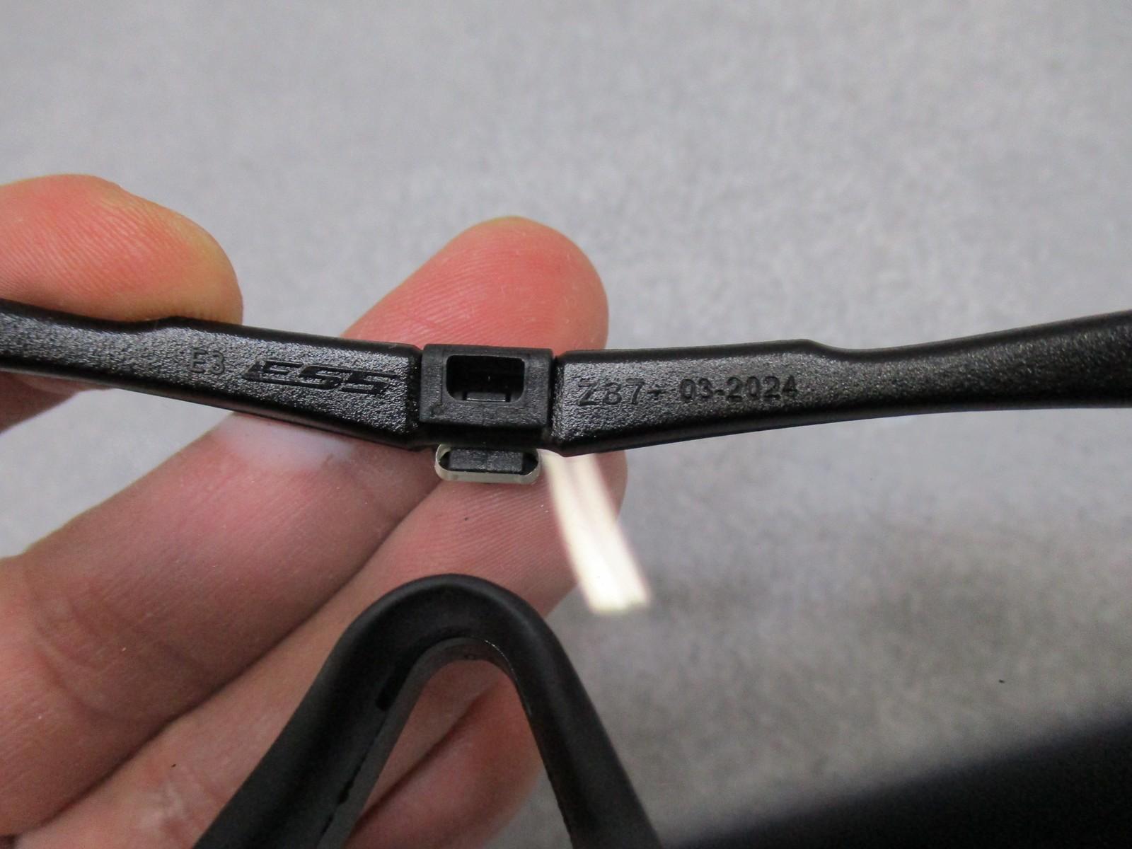 ESS Crossbow Ballistic Eyeshield Safety Glasses w/ Case & Pouch - Used Excellent - Centex Military Gear