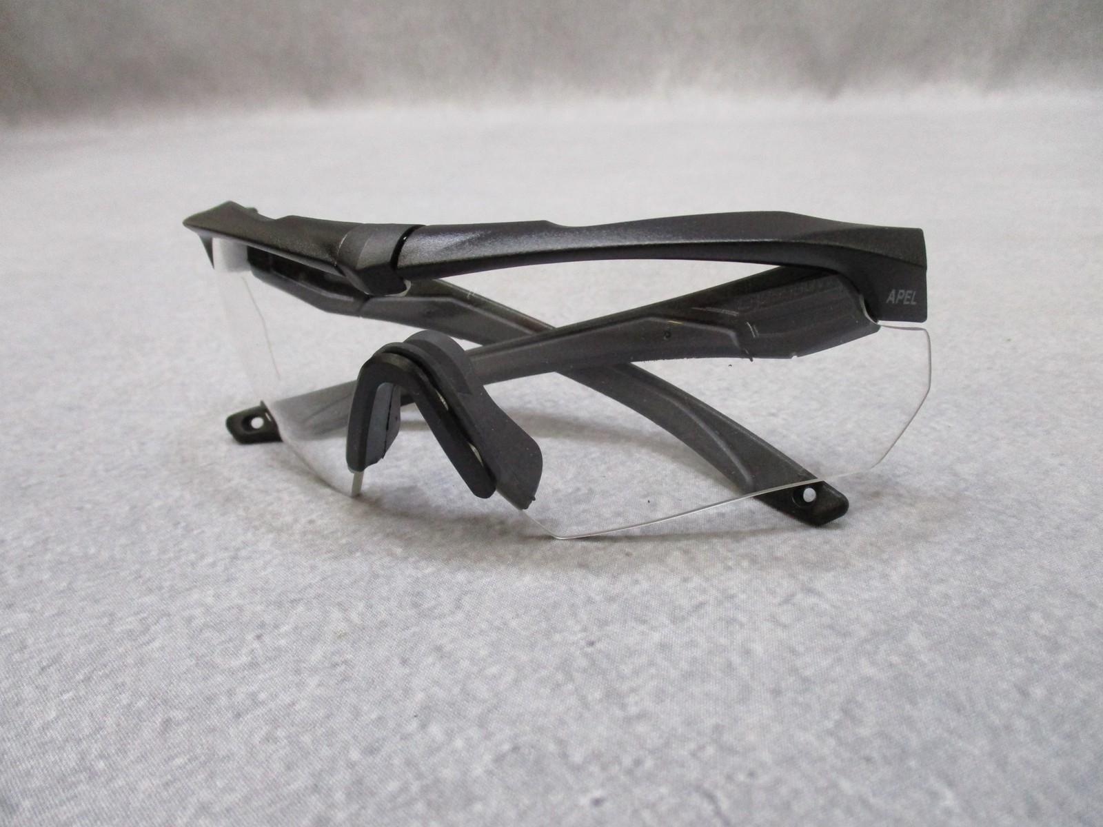 ESS Crossbow Ballistic Eyeshield Safety Glasses w/ Case & Pouch - Used Excellent - Centex Military Gear