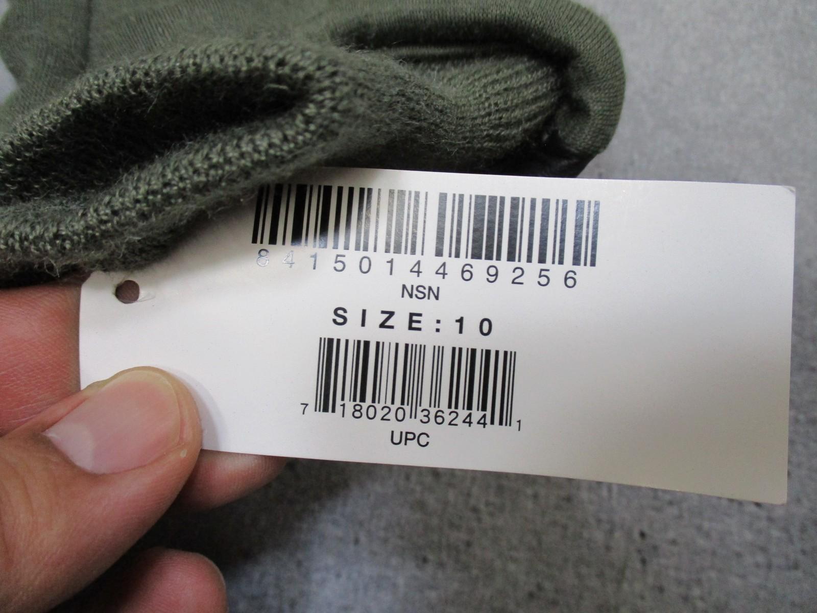 USGI Military Army HAU-15/P Flyer's Gloves Intermediate Cold Weather Size 10 - Centex Military Gear