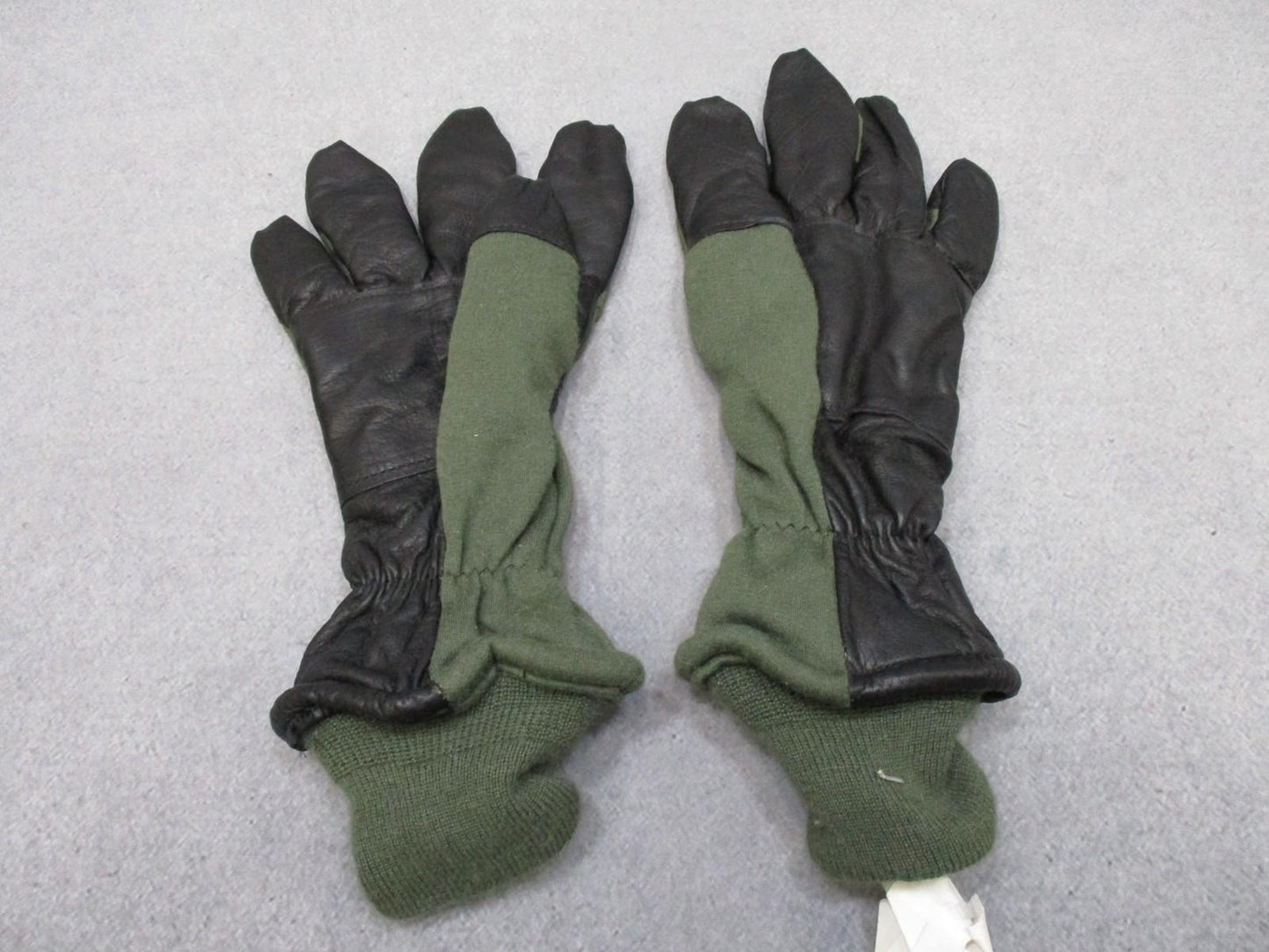 US Military HAU-15/P Intermediate Cold Flyer's Gloves Size 9 Leather Fabric - Centex Military Gear