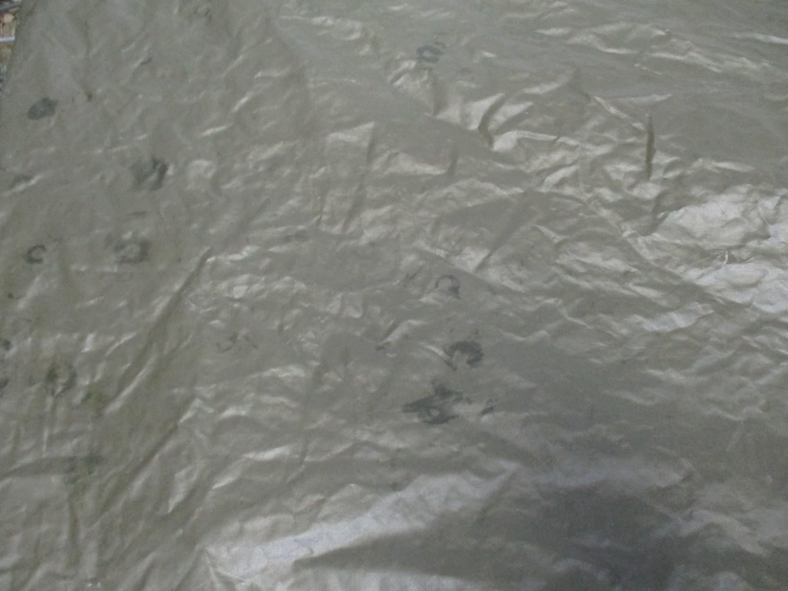 Military Rubberized Rain Poncho Cape Olive Drab Shelter Half Style Drawstring - Centex Military Gear