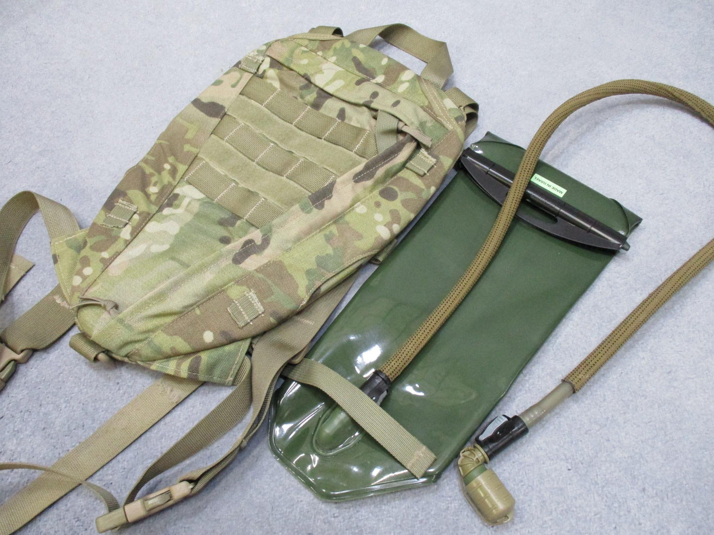 Source Low Profile Rider Hydration Pack Backpack MultiCam w/ Bladder - Centex Military Gear