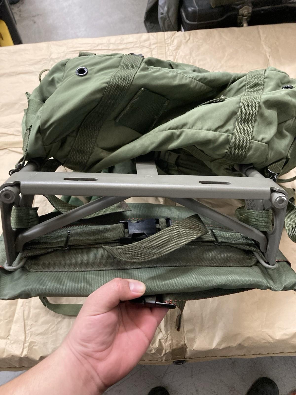 USGI Large Ruck Alice Pack by Centex Military Gear, showing durable fabric and multiple compartments for outdoor use.