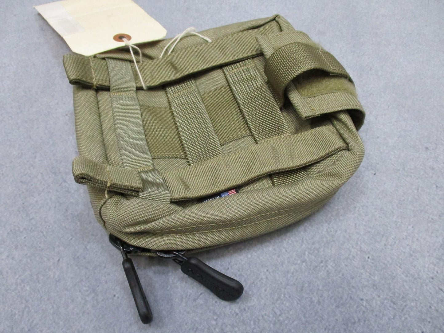 S.O. Tech IFAK Pouch in tactical black, featuring MOLLE compatibility for medical kit storage by Centex Military Gear.