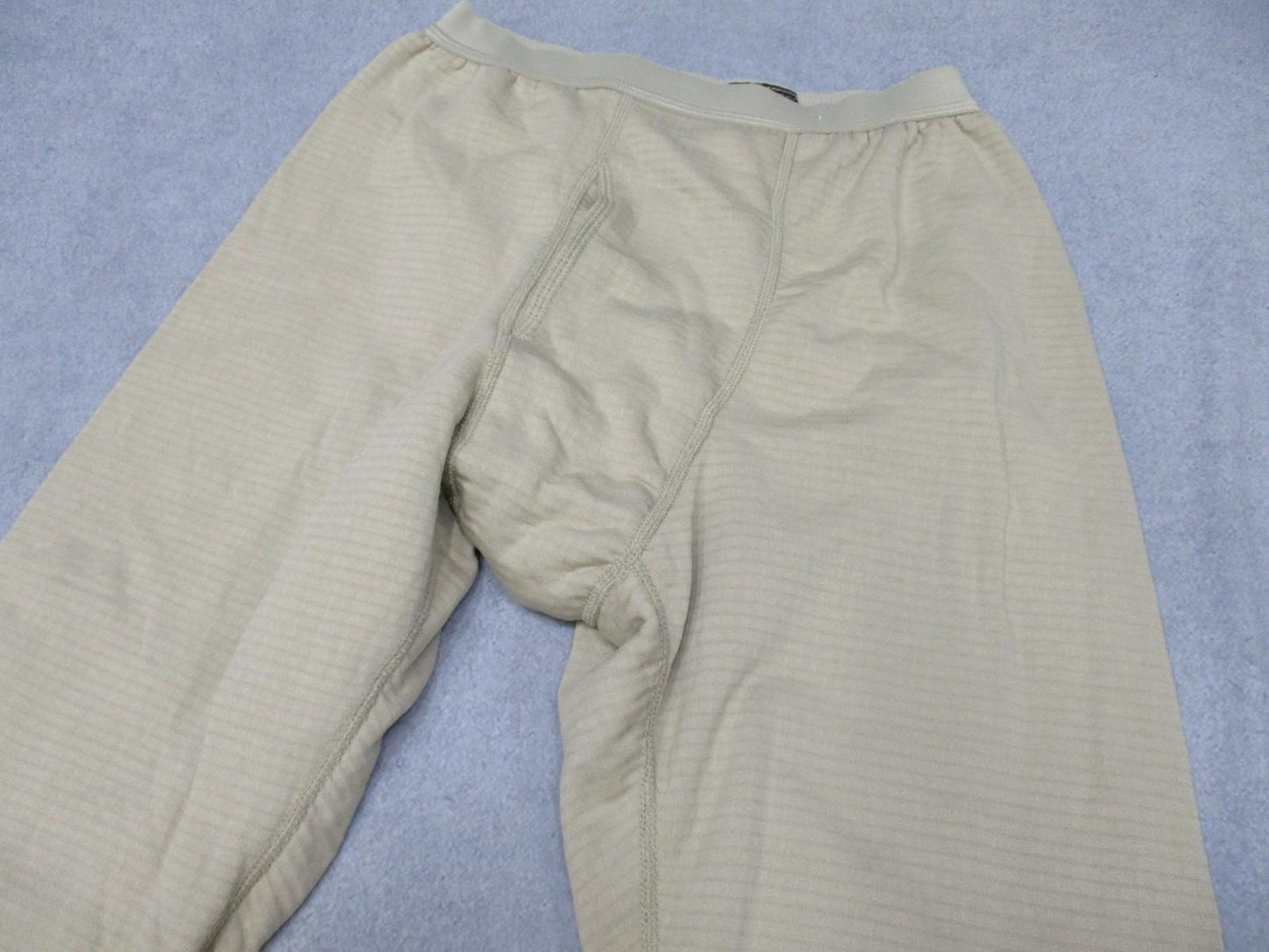 ECWCS GEN III thermal waffles pants in small-regular, designed for cold weather by Centex Military Gear.