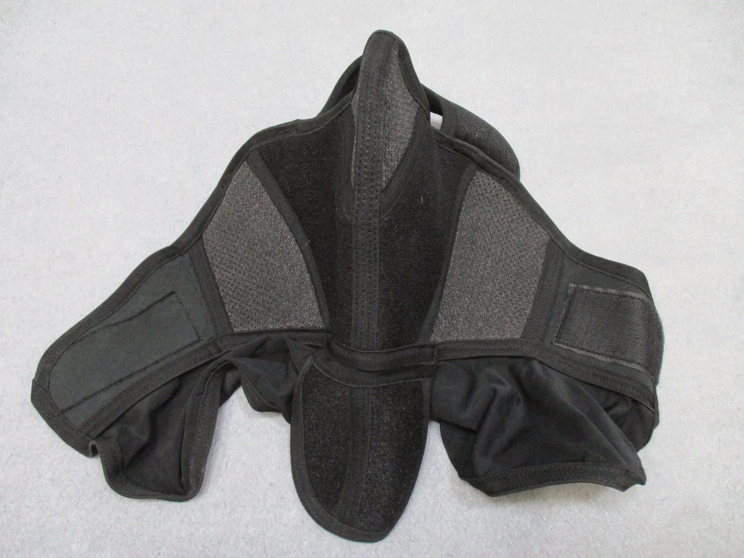 Black neoprene ski mask from Centex Military Gear, designed for tactical use and protection in cold weather.