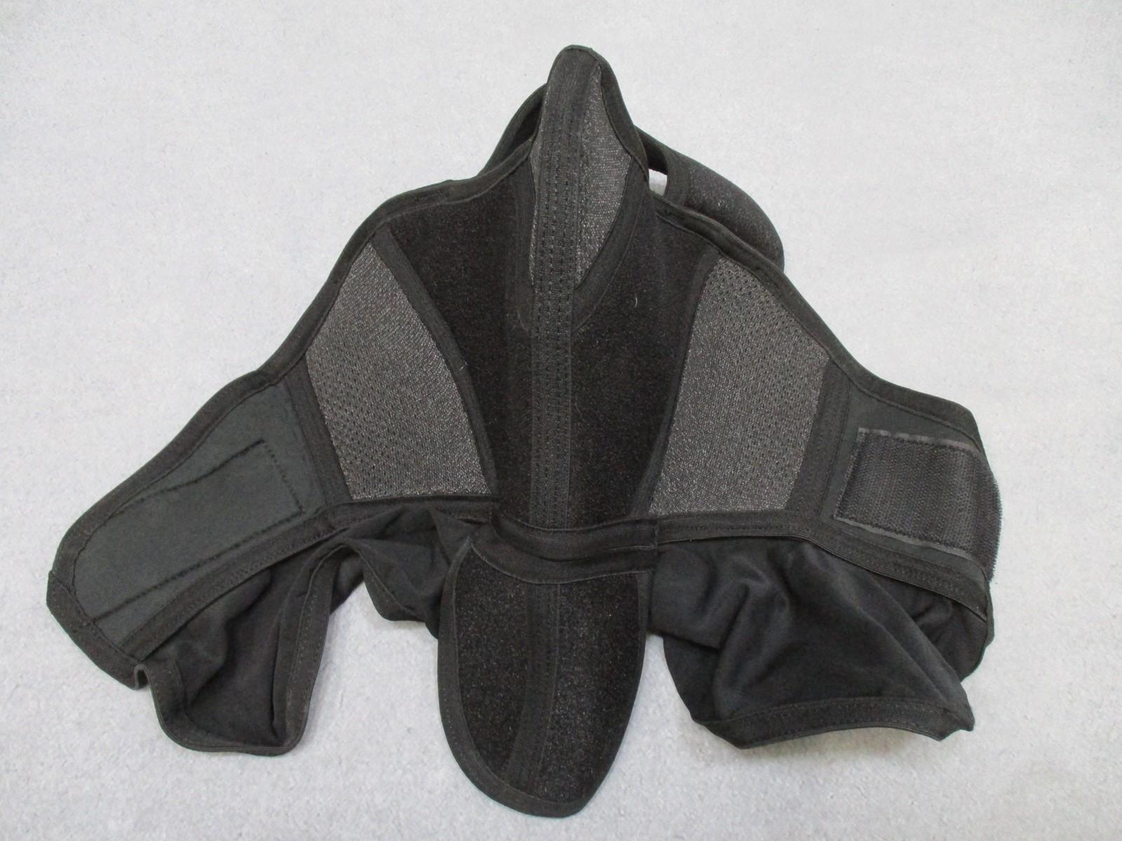 Black neoprene ski mask from Centex Military Gear, designed for tactical use and protection in cold weather.