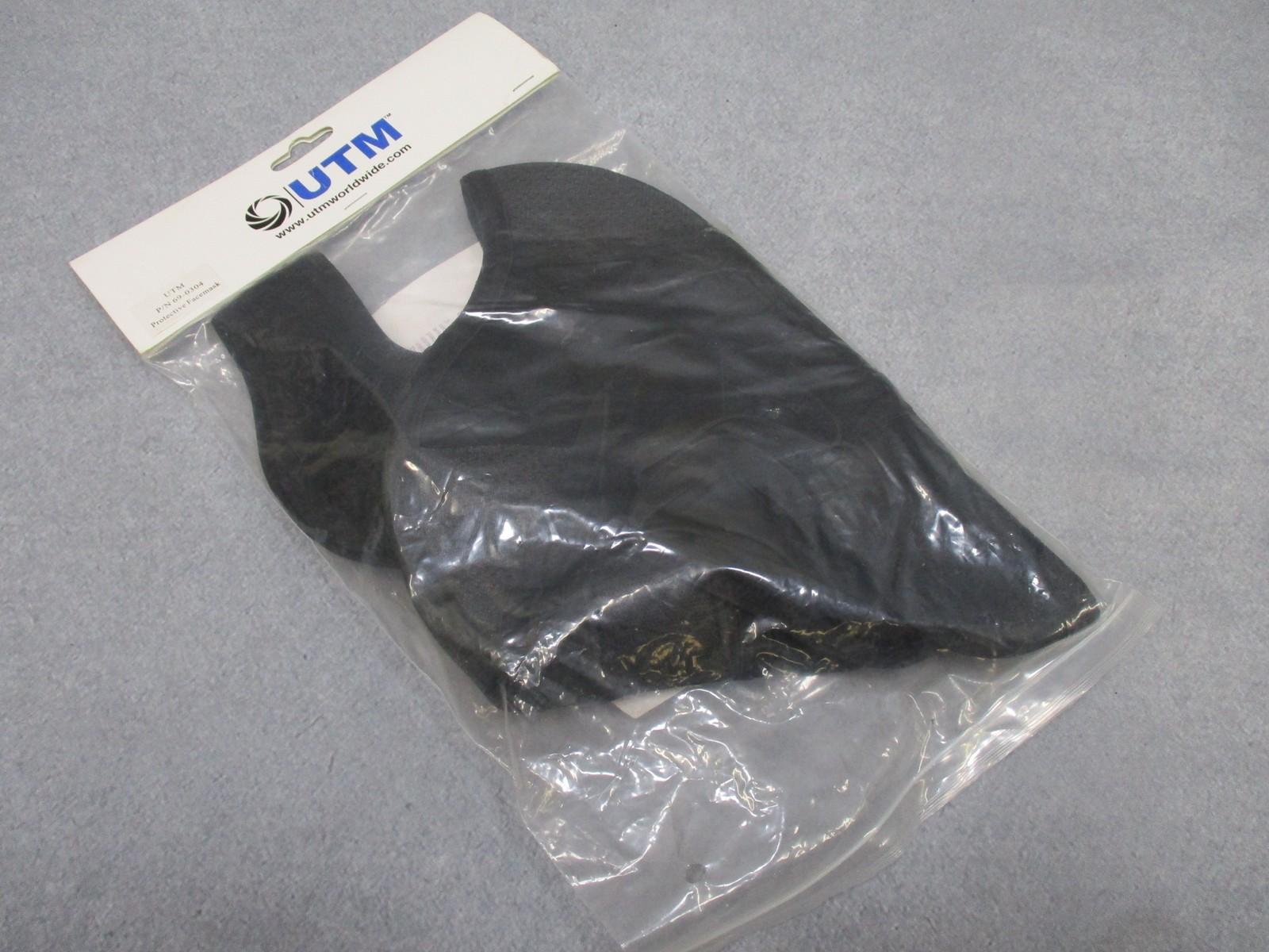 Centex Military Gear UTM 69-0304 black neoprene ski mask for tactical use, featuring a snug fit and full face coverage.