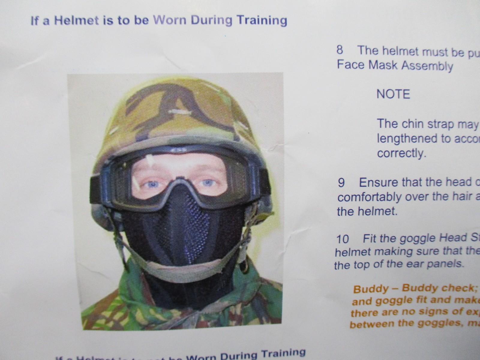 Black neoprene ski mask from Centex Military Gear, designed for tactical use and protective face coverage.