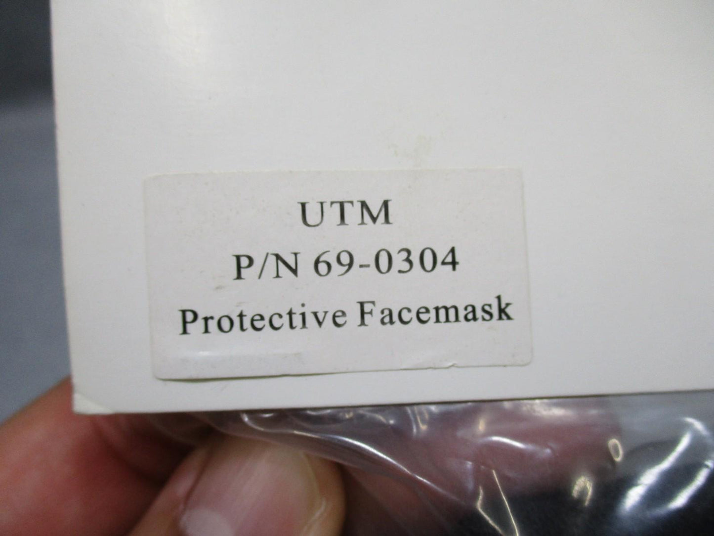 Black neoprene ski mask from Centex Military Gear, designed for tactical use and protection in cold weather conditions.