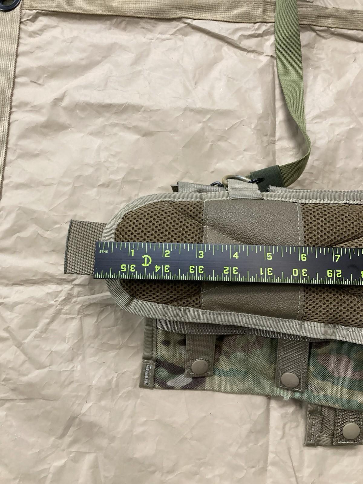 Centex Military Gear OCP Multicam tactical battle belt set with Condor duty belt and jungle rig, USGI military tactical gear.
