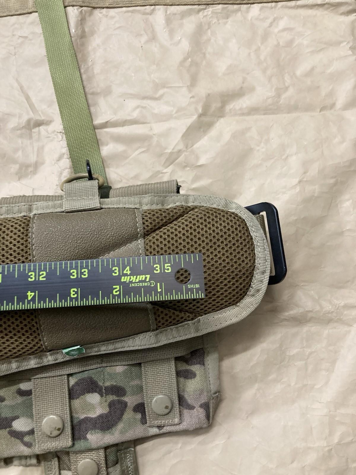 Centex Military Gear OCP Multicam tactical battle belt set with jungle rig, USGI duty belt, and tactical gear for military use.
