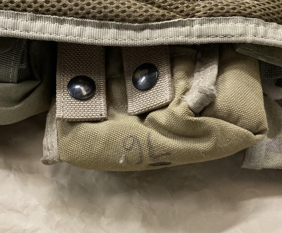 Centex Military Gear OCP Multicam tactical duty belt set with jungle rig and USGI-style Condor belt for military or tactical use.