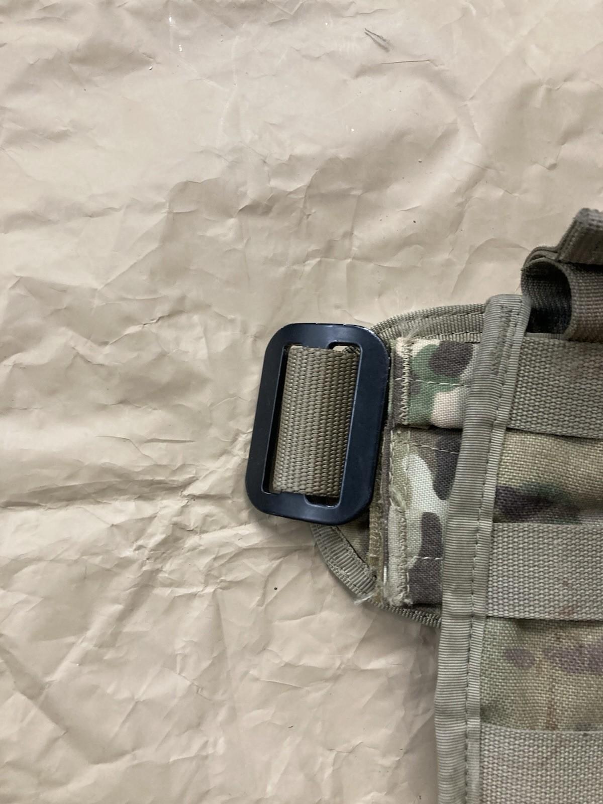 Centex Military Gear OCP Multicam tactical battle belt set with jungle rig and duty belt, USGI military tactical gear.