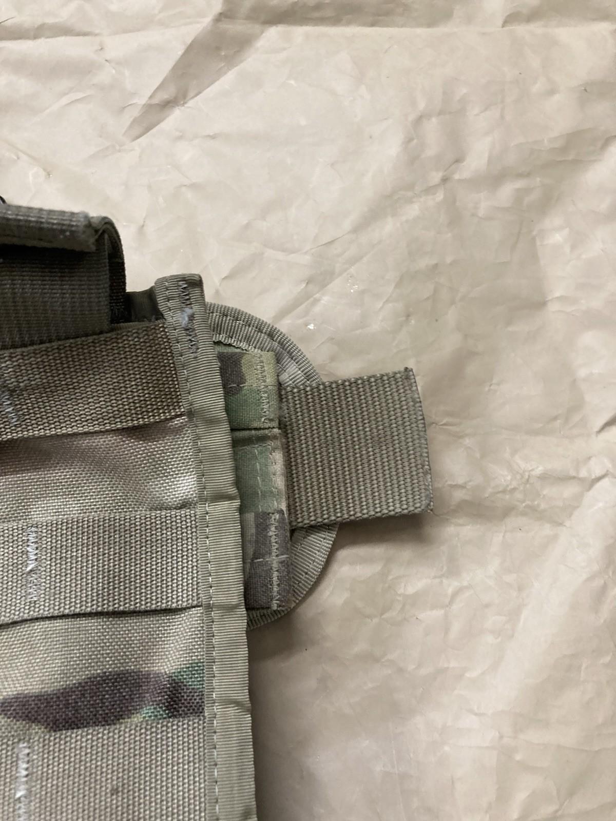Centex Military Gear OCP Multicam tactical battle belt set with duty belt and jungle rig, USGI tactical gear for military use.