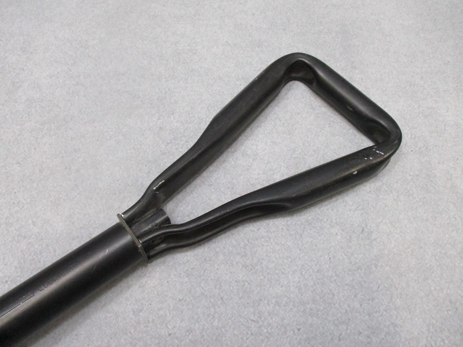 U.S. Military Ames folding shovel with pouch, serrated edge, used for camping and hiking, by Centex Military Gear