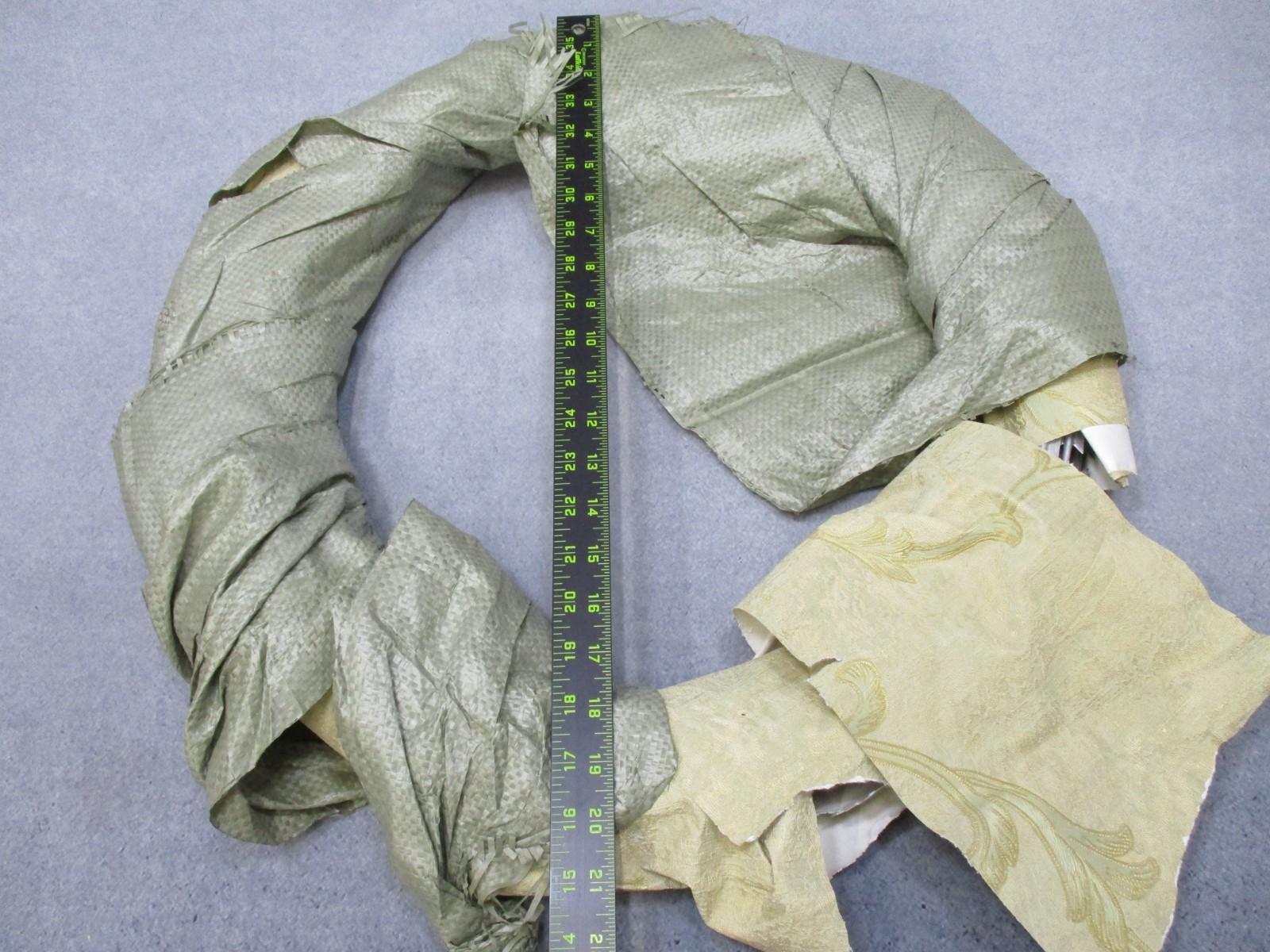 Vintage USGI military concertina barbed wire coil, 24-inch NOS for perimeter security, by Centex Military Gear.