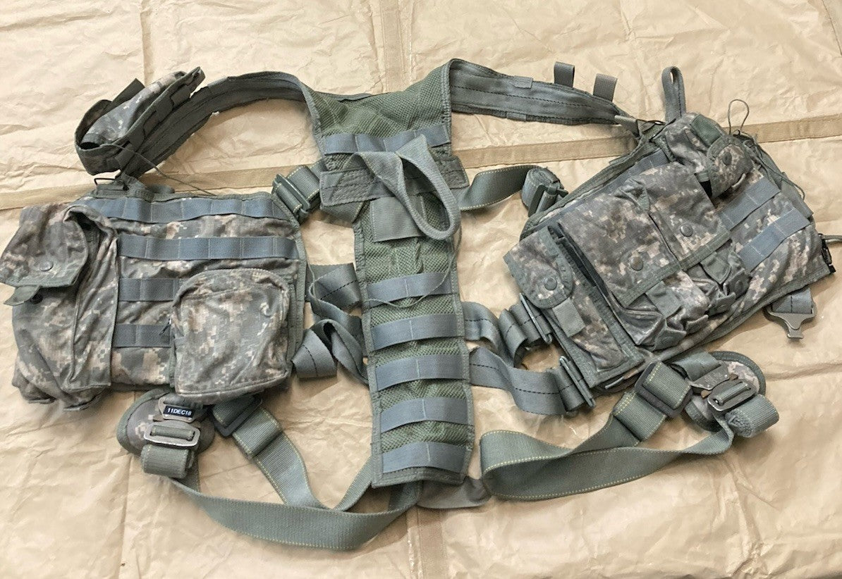 US Army Issue Air Warrior Air Crew Pilot Survival Vest by Centex Military Gear, featuring tactical design and multiple storage pockets.