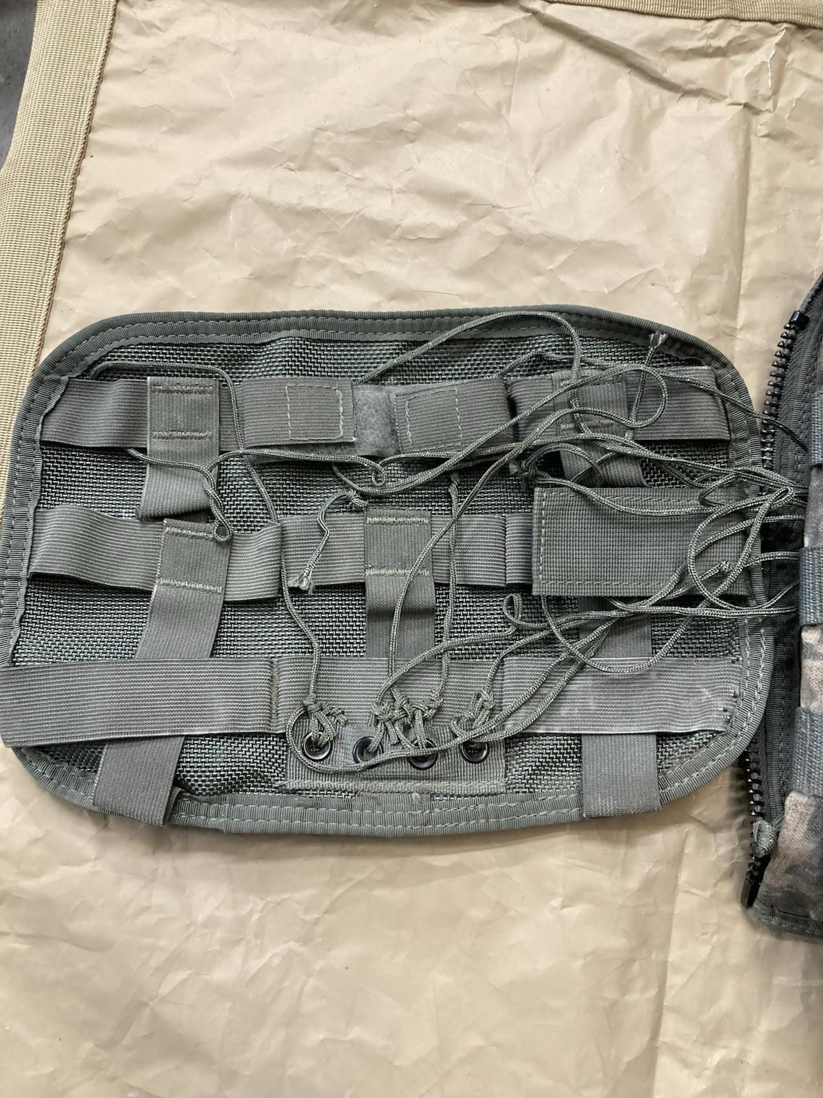 US Army Issue Air Warrior Air Crew Pilot Survival Vest by Centex Military Gear, featuring tactical design and multiple storage pockets